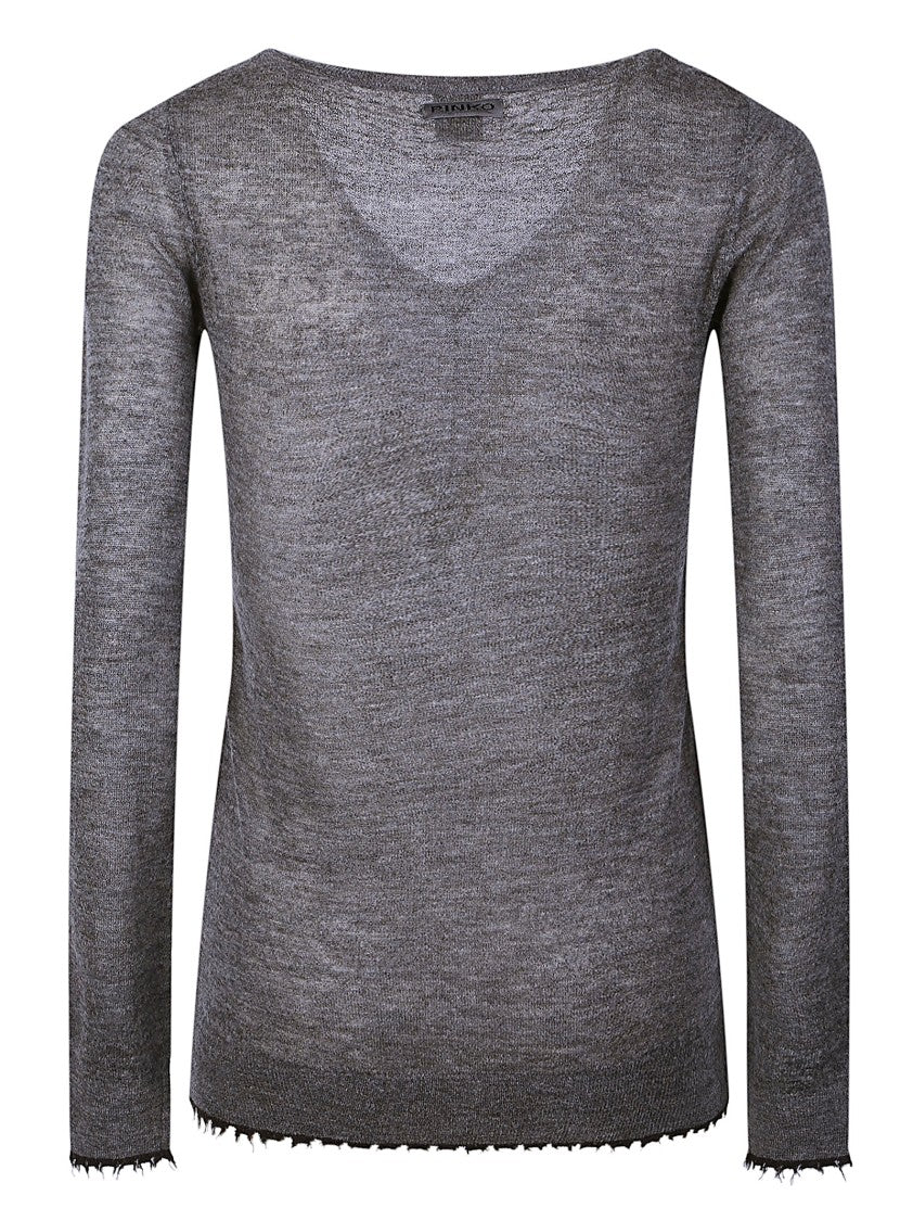 Pinko Oporto Finely Knit V Sweater