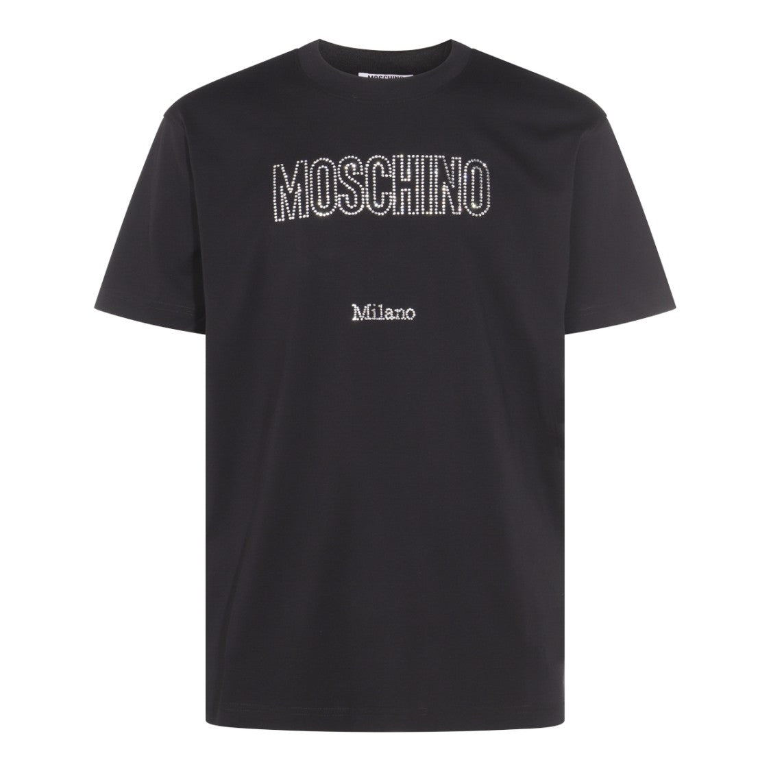 Moschino Black Cotton T-Shirt