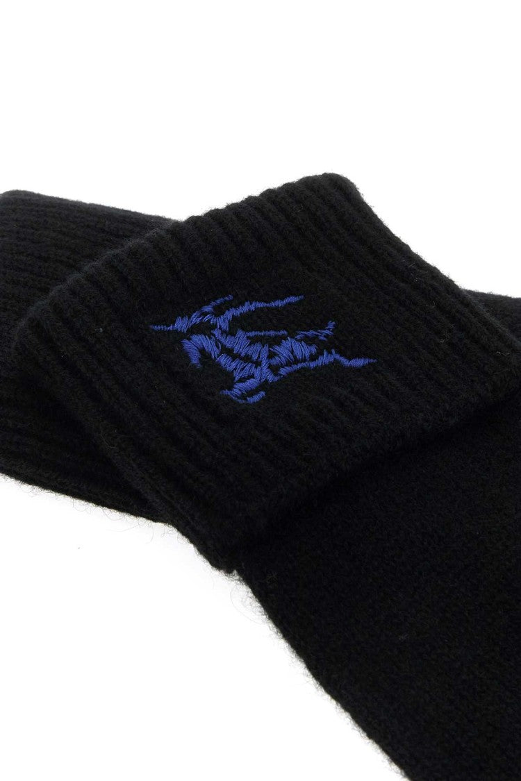 Burberry Black Cashmere Blend Gloves