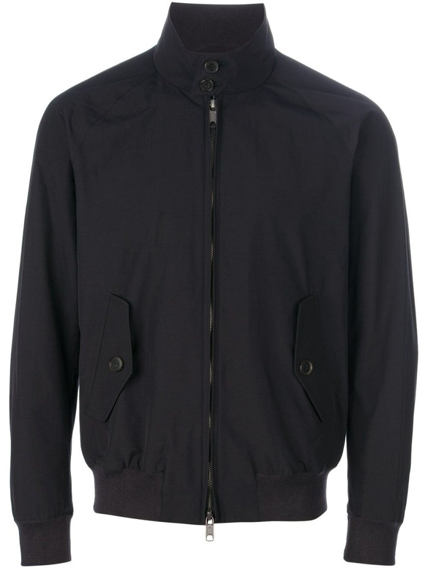 Baracuta G9 Classic Black Tartan Bomber Jacket