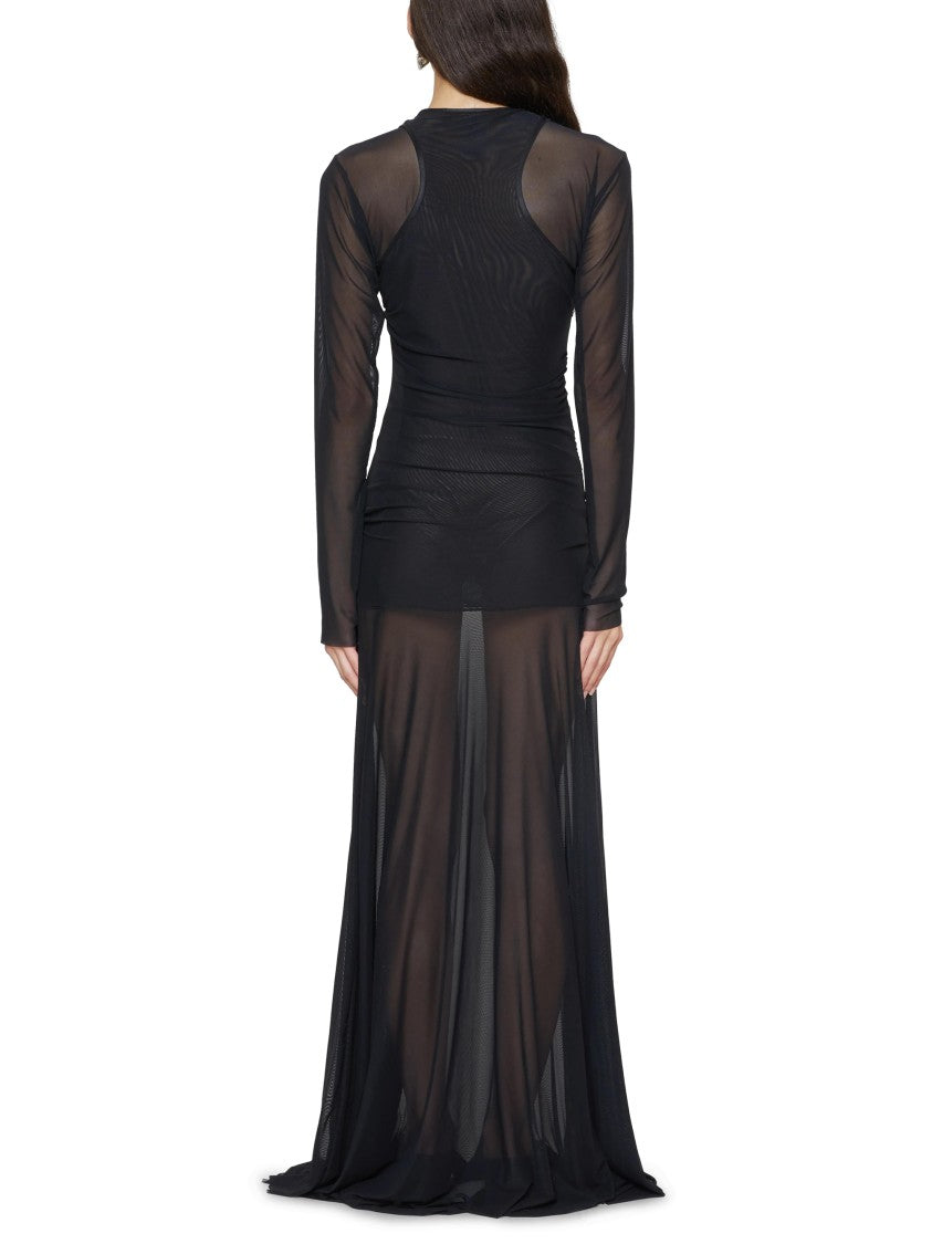 Federico Cina Sheer Layered Dress With Ethereal Aesthetic