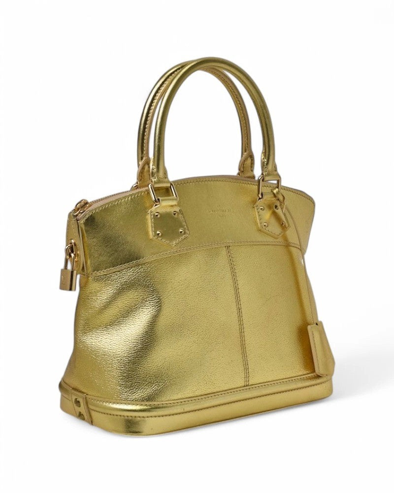 Louis Vuitton Lockit Mm Oro