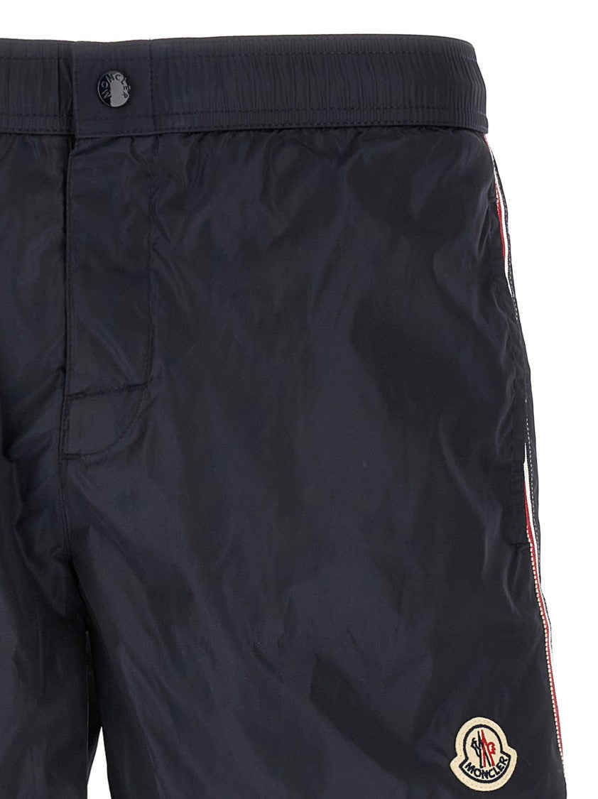 Moncler Tricolor Ribbon Swimsuit