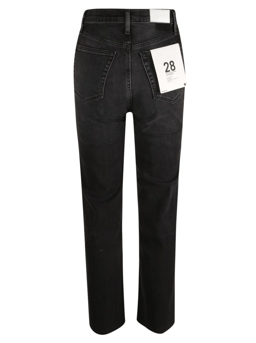 Re/Done 70S Stove Pipe Cotton Jeans