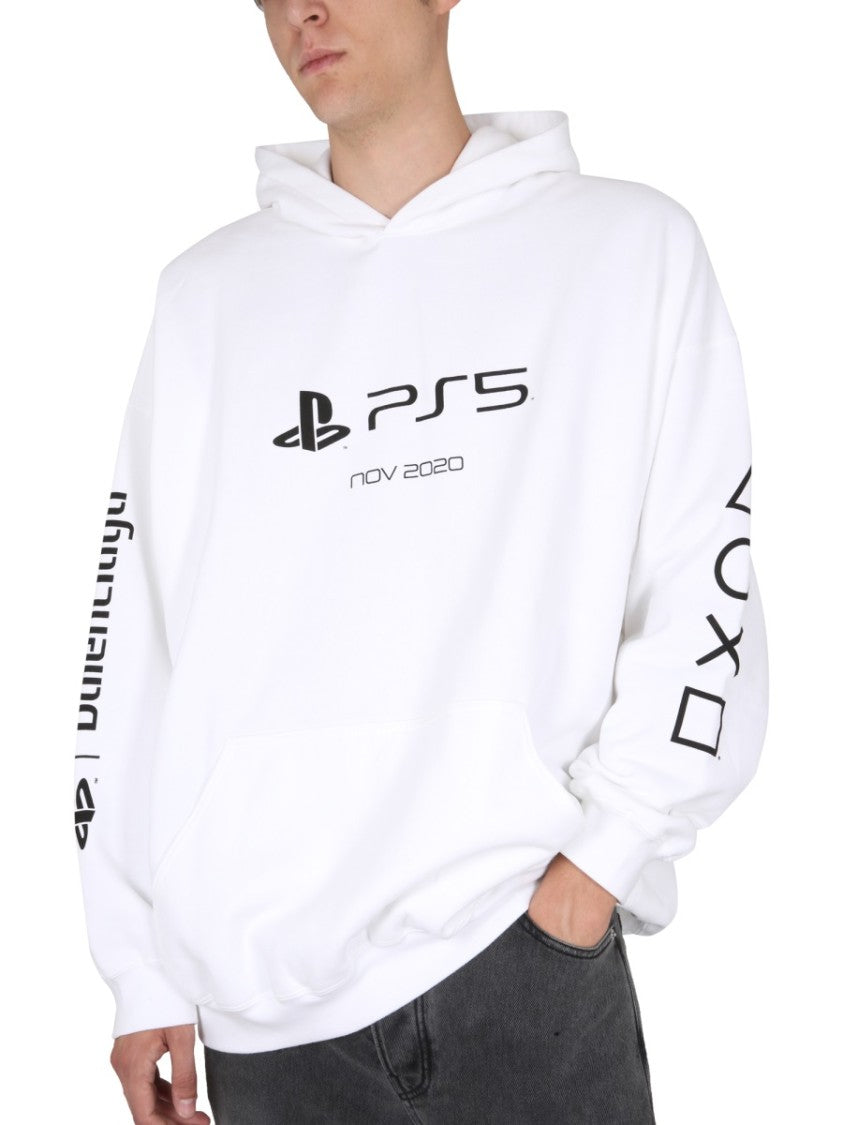 Balenciaga Sweatshirt With "Ps5" Logo