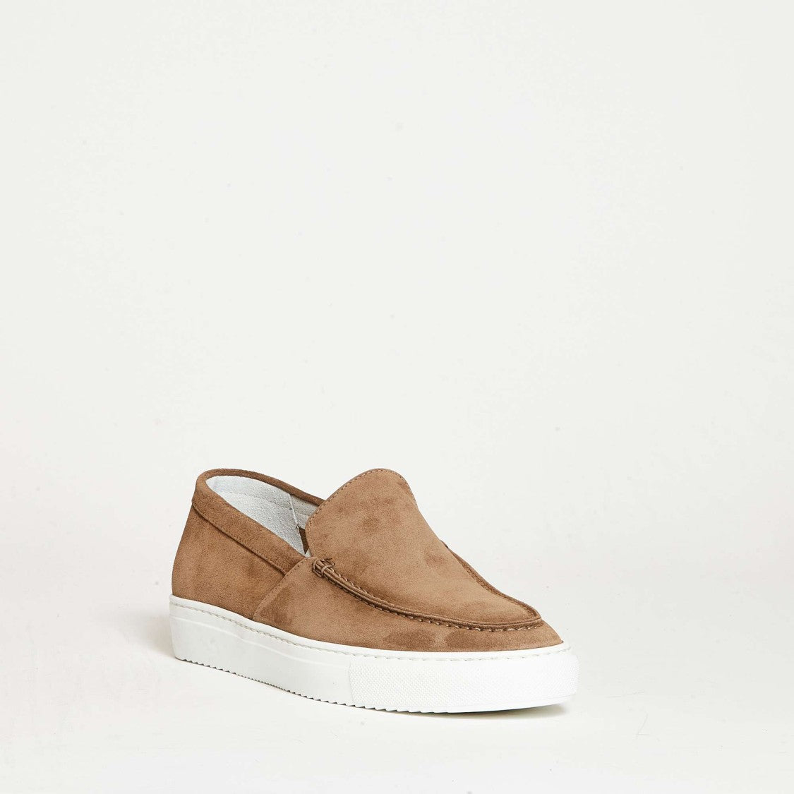 Doucal's Brown Suede Moccasins