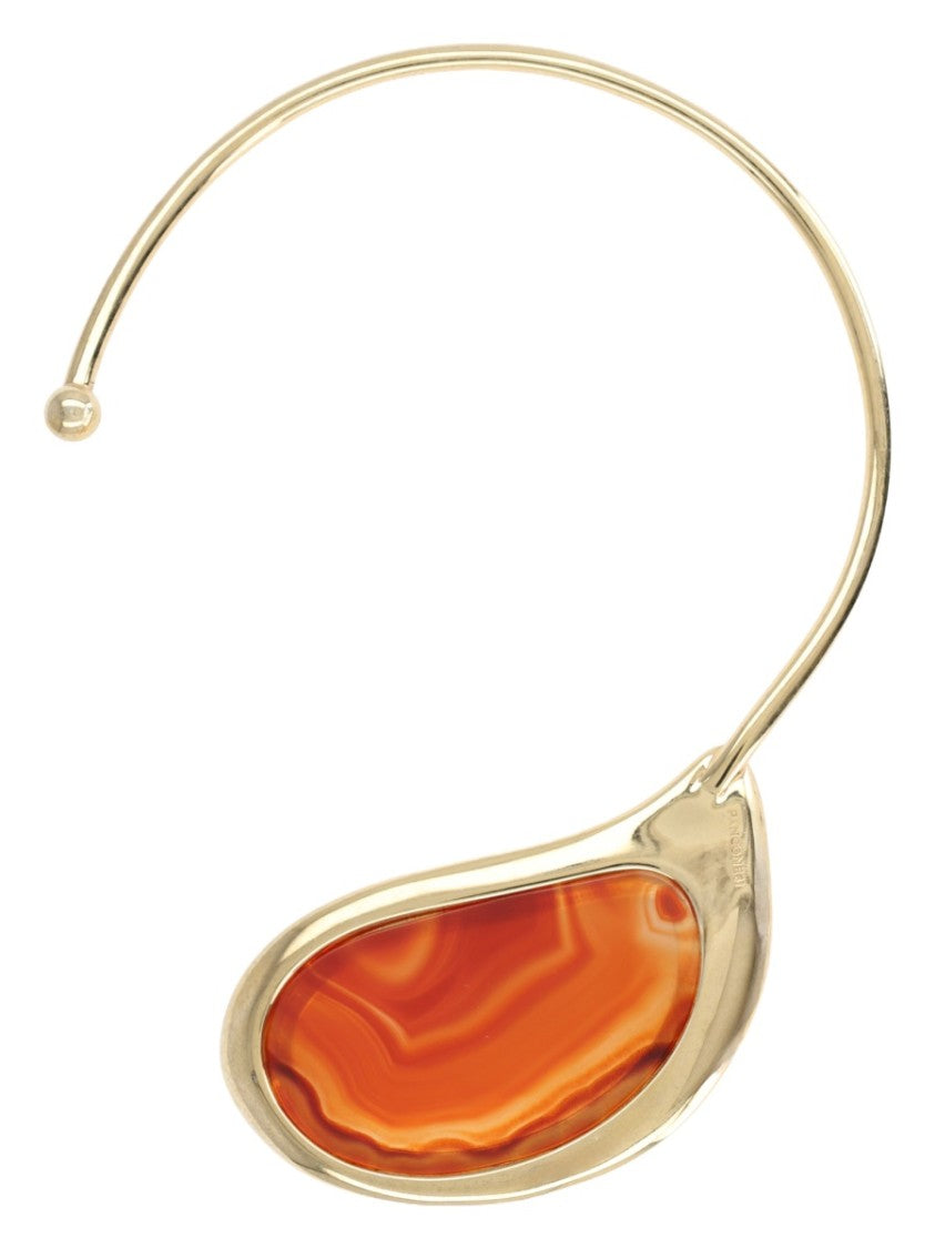 Panconesi Panconesi Asymmetrical Open Agate Necklace
