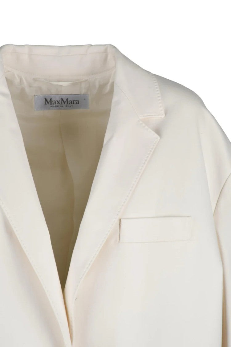 Max Mara Monica Oversized Jacket - White