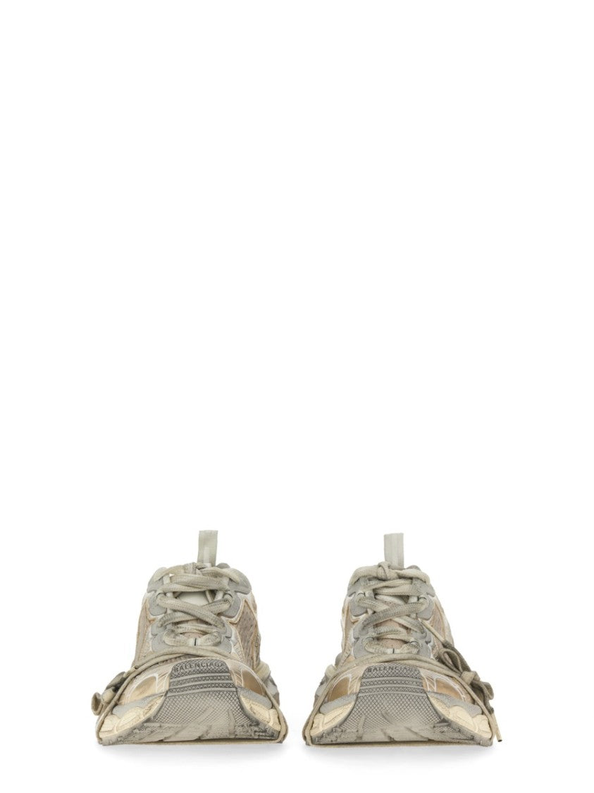 Balenciaga Chunky Oversized Sneakers With Layered Construction