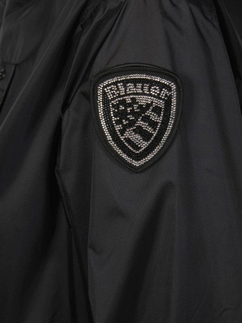 Blauer Kway Lightweight Hooded Logo Jacket