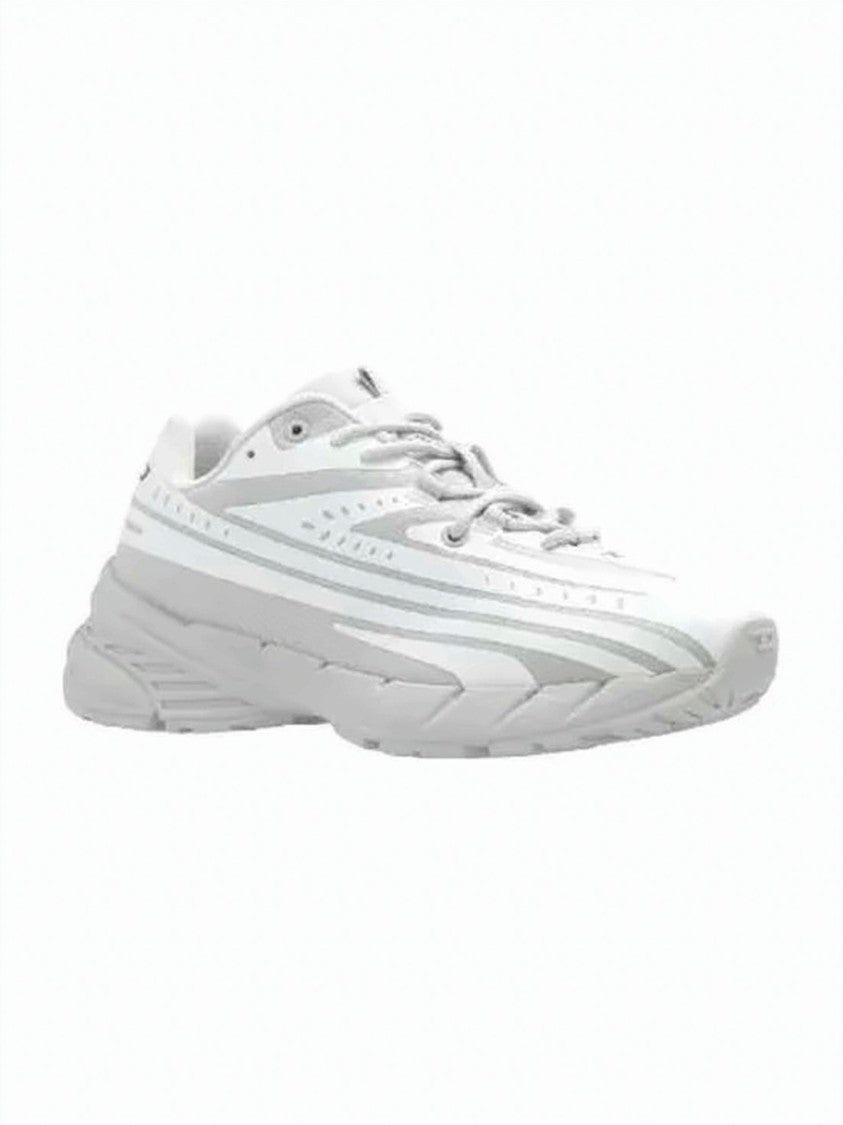 Diesel Low-Top White Sneakers With Streamlined Silhouette