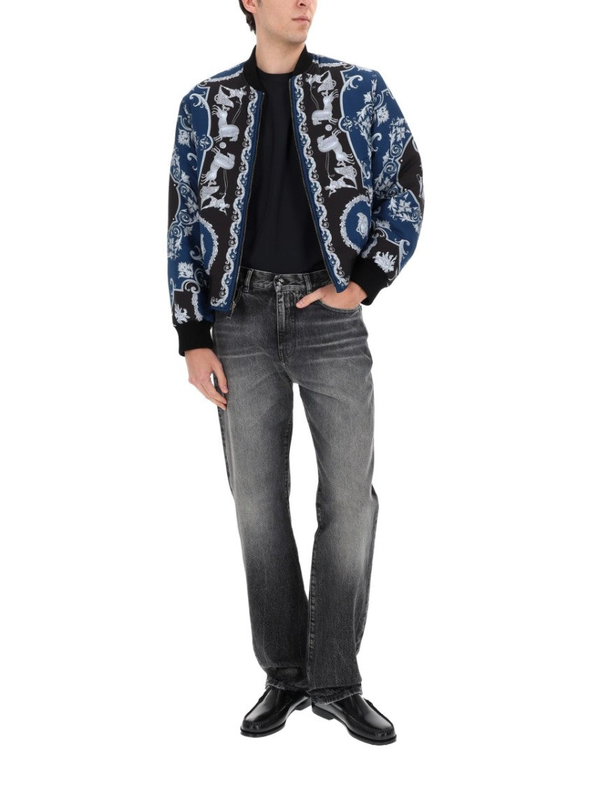 Versace Reversible Classical Motifs Bomber Jacket