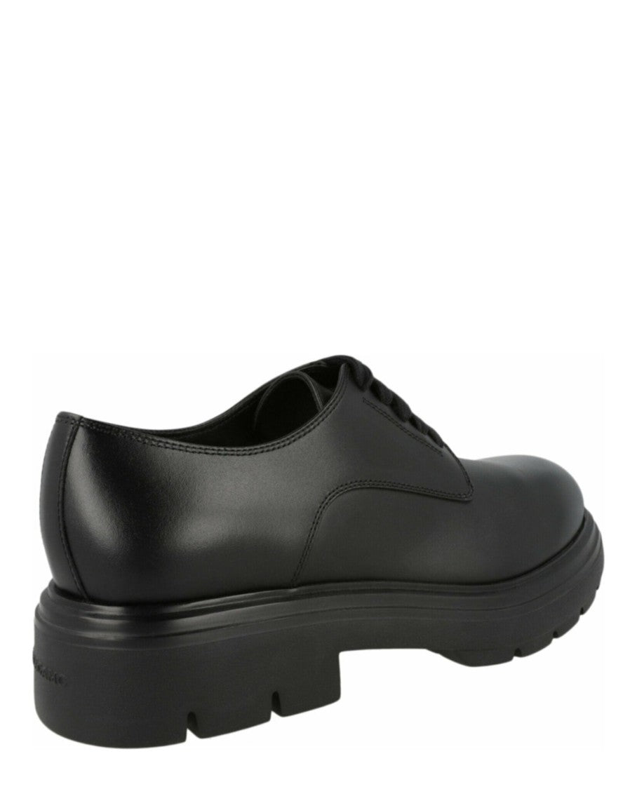 Ferragamo Devis Leather Derby Shoes