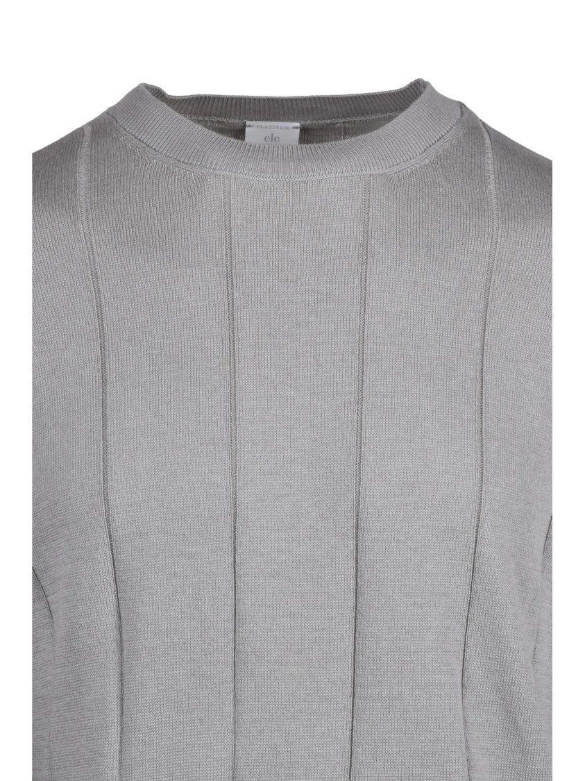 Eleventy Knit Cotton Cashmere Under Jacket For Layering