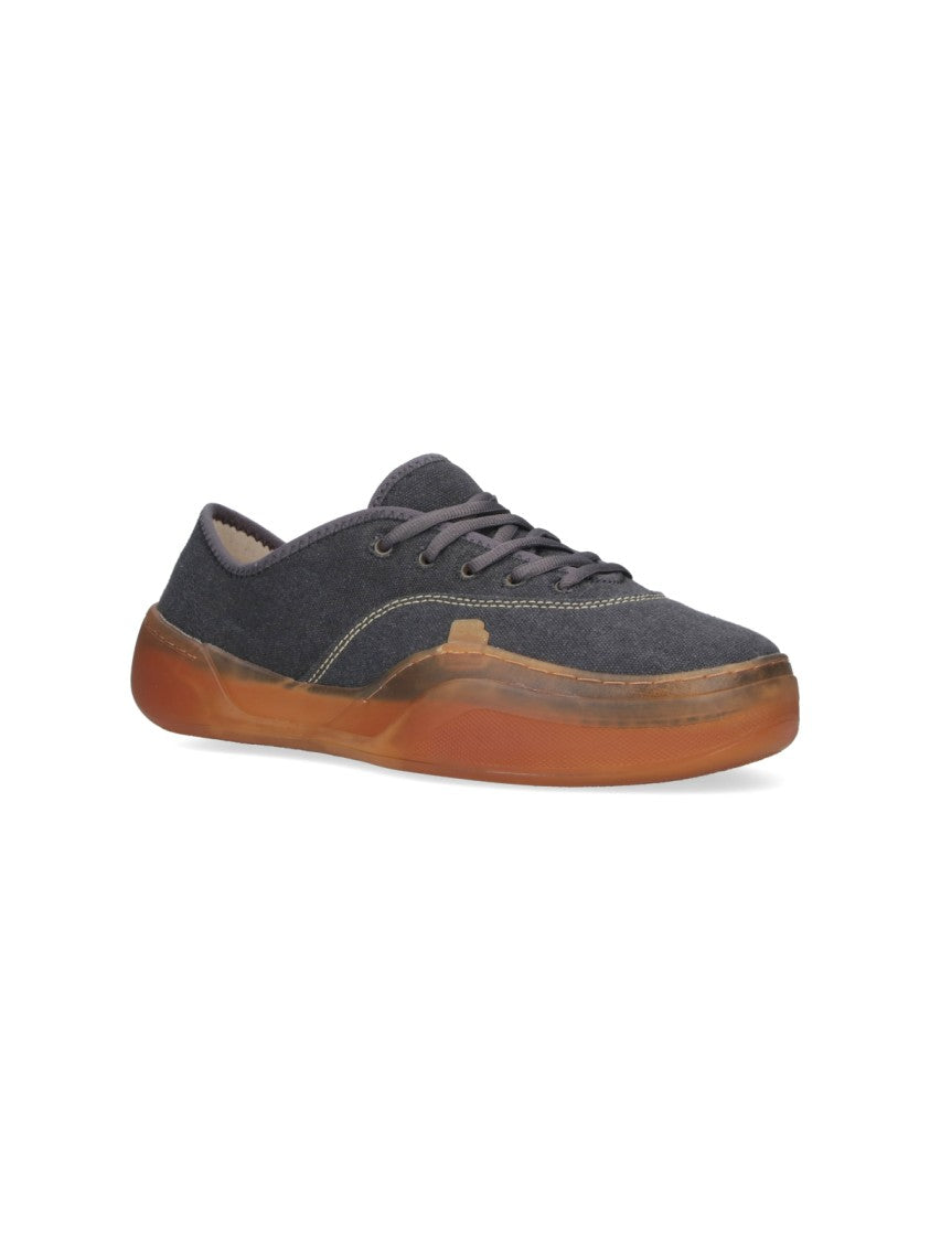 Erl "Camino Low Skate" Sneakers – Grey