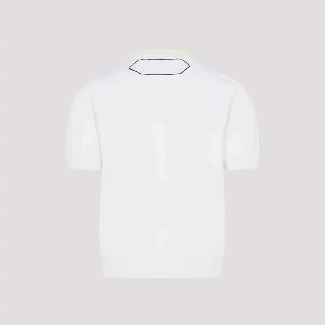 Jacquemus Textured Knit Top With Classic Collar