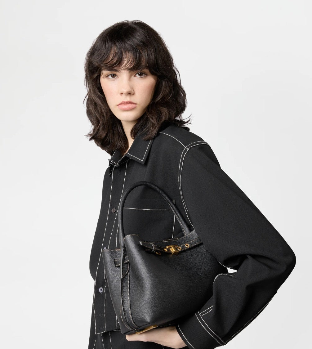 Tod's Black Tim Top Handle Mini Bag