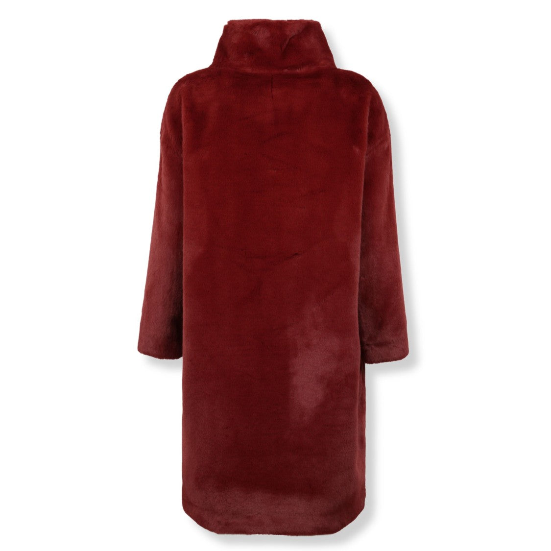 Herno Soft Texture Long Coat With Minimalist Silhouette