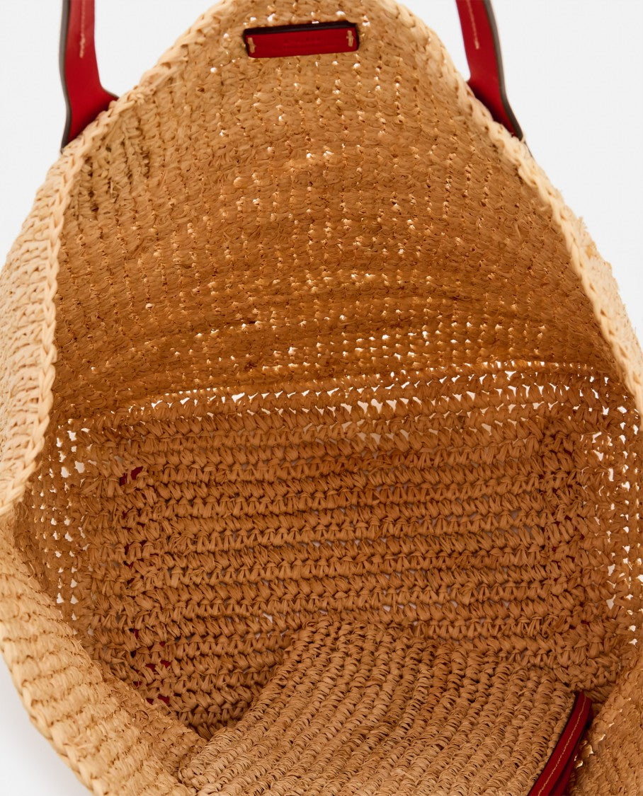 Polo Ralph Lauren Straw Tote Bag W/Logo