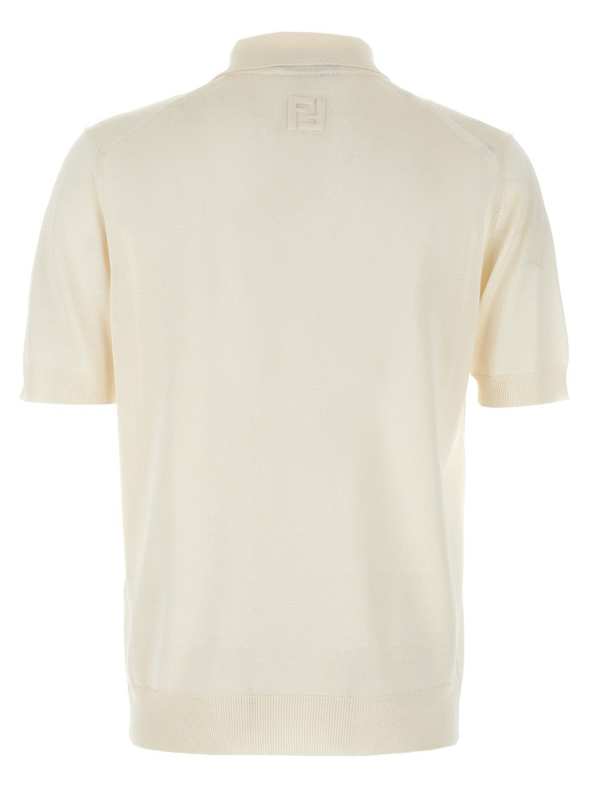 Fendi Viscose Polo Shirt