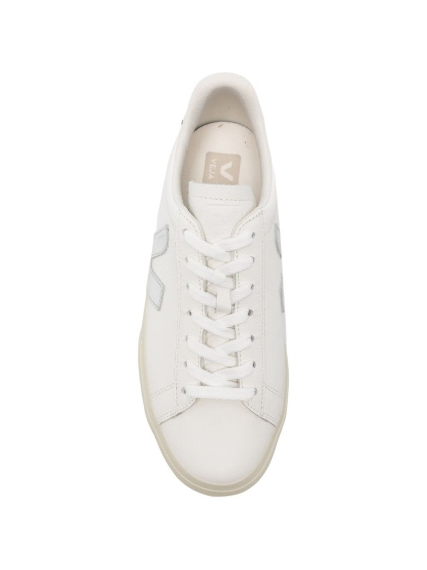 Veja Low-Top Sneakers In Organic Traced Leather