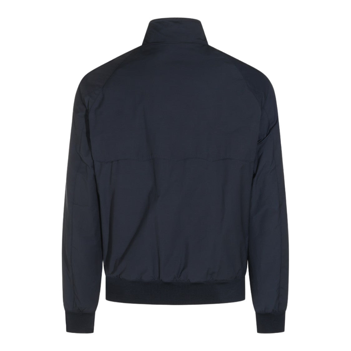 Baracuta Minimalist Design Jacket With High Collar And Button Closure