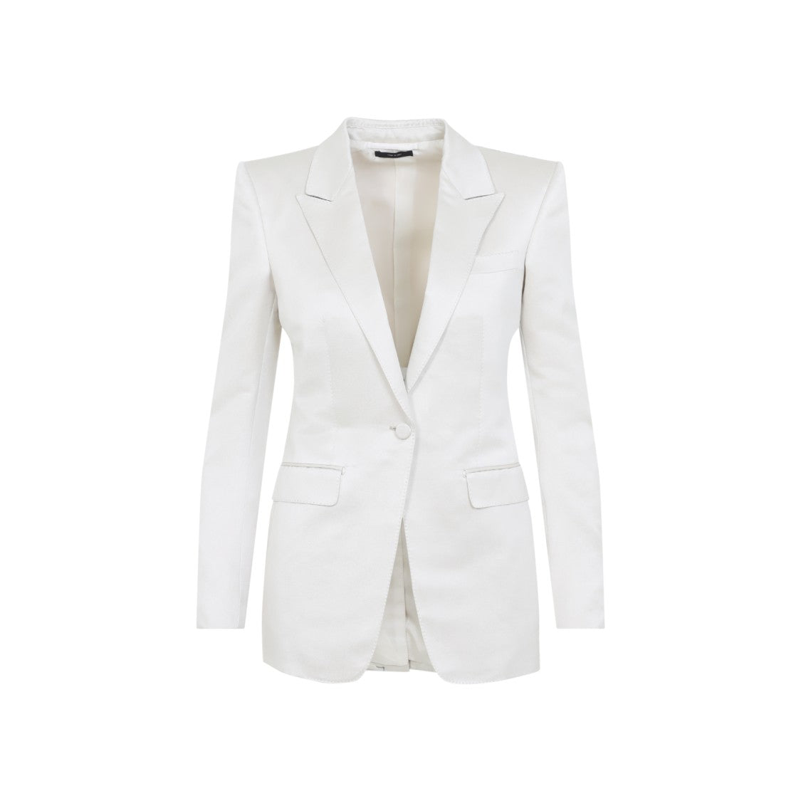 Tom Ford Chic Tailored Jacket In Cotton-Silk Blend