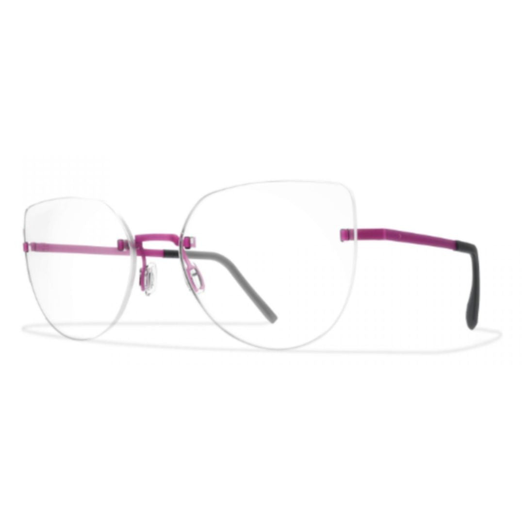 Blackfin Bf941 Aero A-N Rimless Titanium Sunglasses With Large Rounded Lenses
