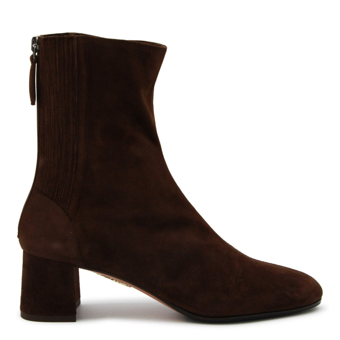 Aquazzura Brown Leather Saint Honorè Boots