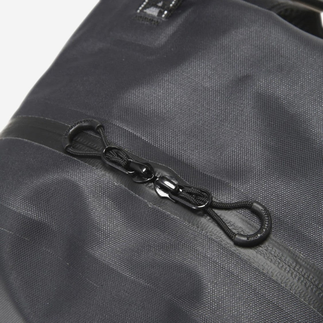 And Wander Minimalistic Black Nylon Backpack With Logo