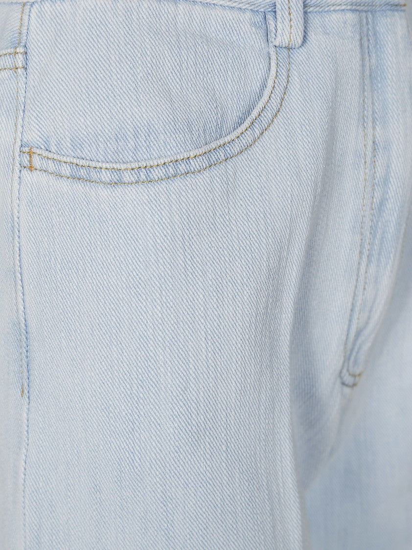 Forte Forte Cotton Denim Calvary 5 Pockets Pants