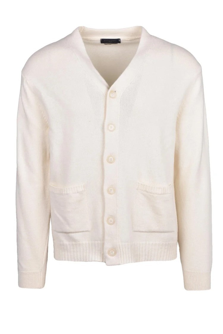 Daniele Fiesoli Button-Front Cardigan In Soft Wool