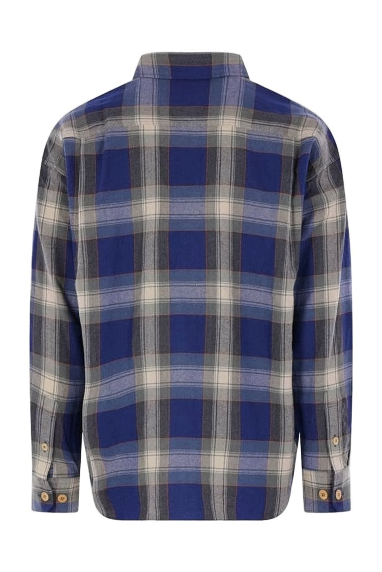 Visvim Plaid Long-Sleeve Shirt With Button-Down Front