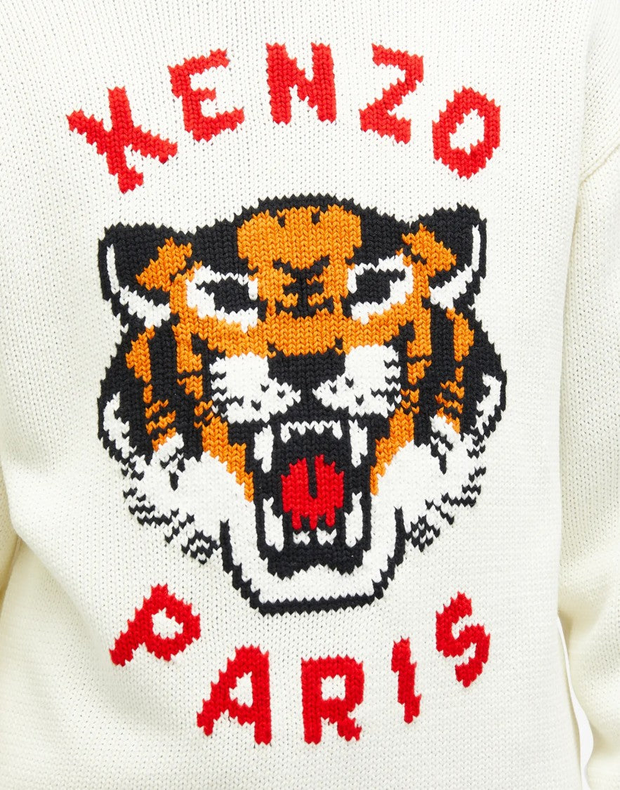 Kenzo Lucky Tiger Logo Sweater