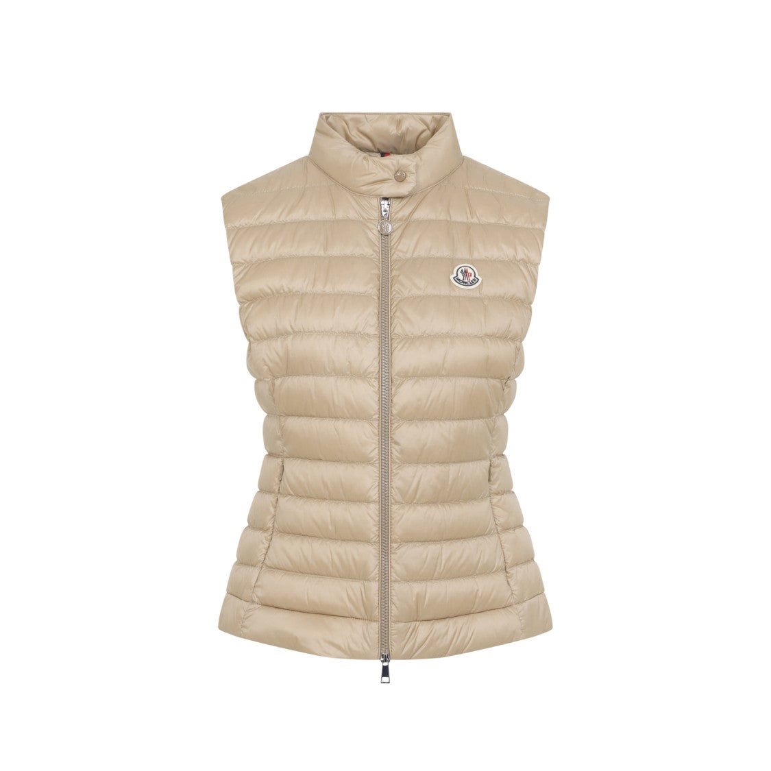 Moncler Padded Down Vest With Stand-Up Collar