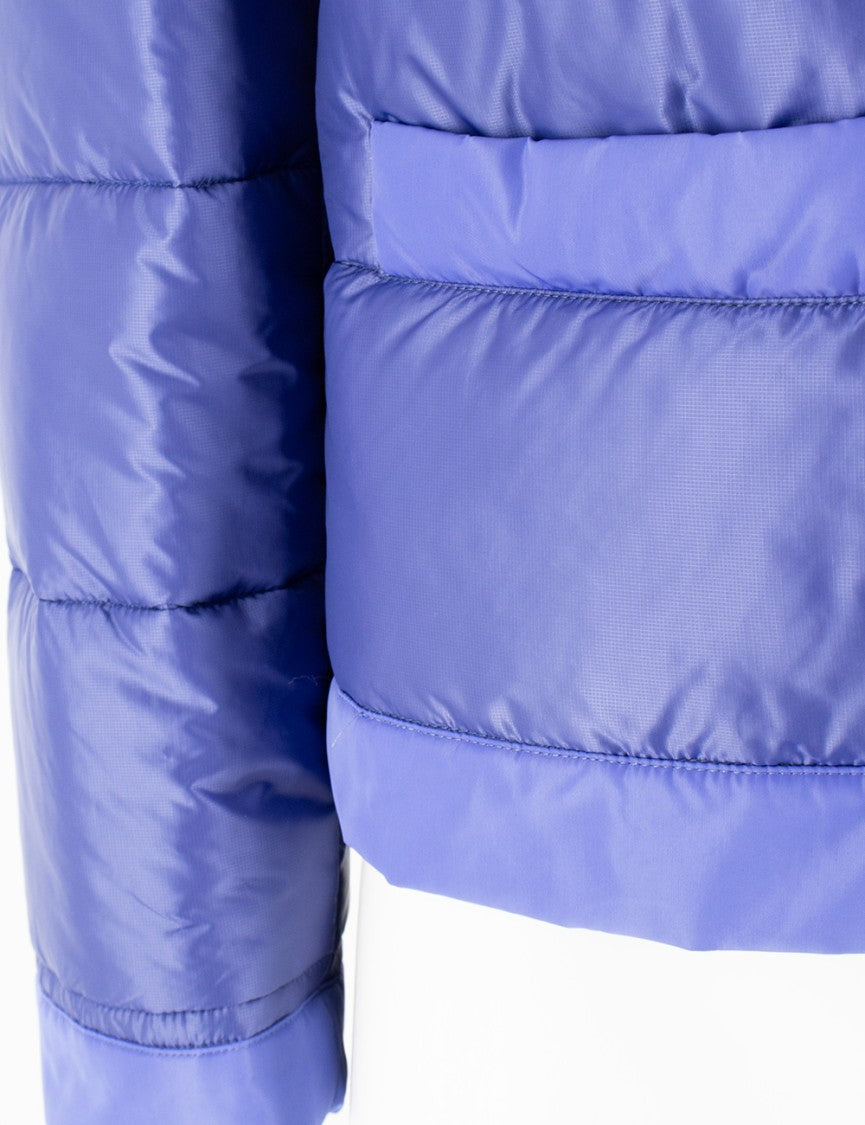 Aspesi Quilted Lavender Jacket With Snap Button Closure