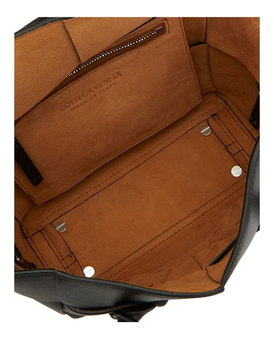 Bottega Veneta Arco 33 Mini Grainy Leather Top-Handle Bag