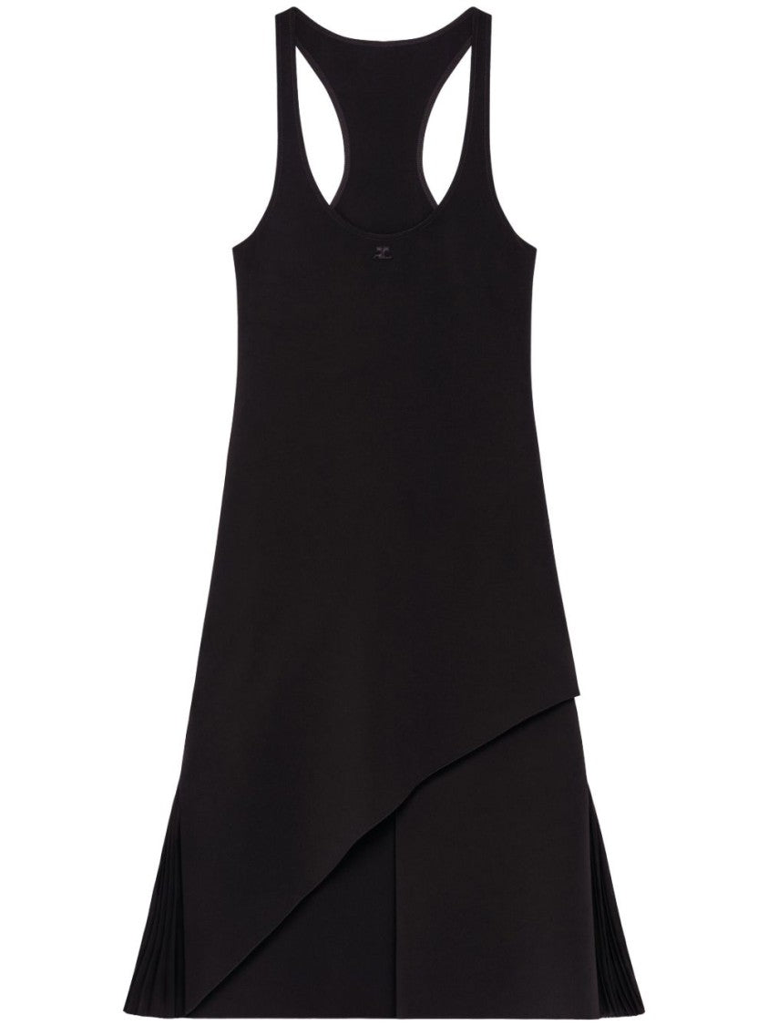 Courrèges Knee-Length Black Dress
