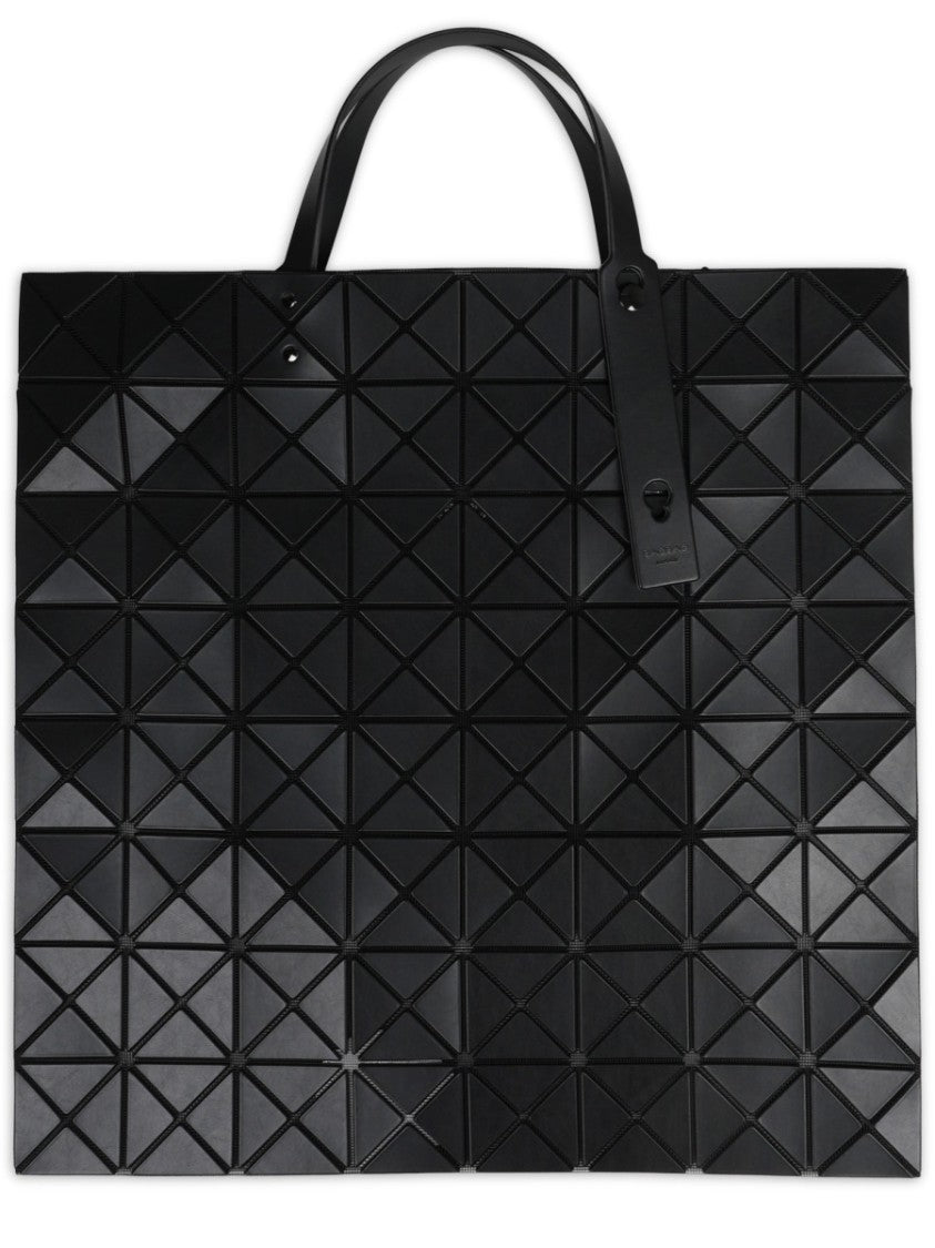 Bao Bao Issey Miyake Neutrals Lucent Matte Triangular Tote Bag