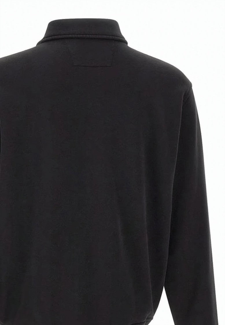 C.P. Company Black Jacket With Front Zipper