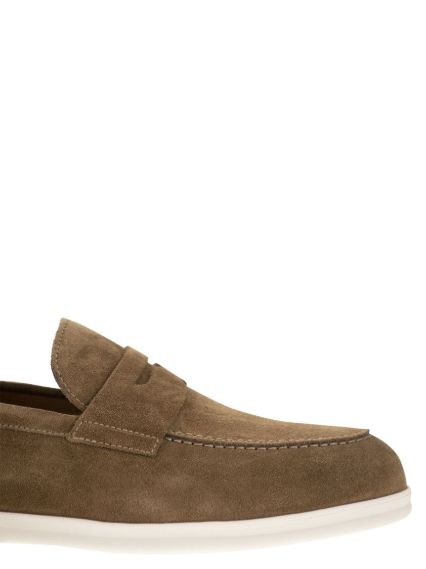 Doucal's Penny - Suede Moccasin