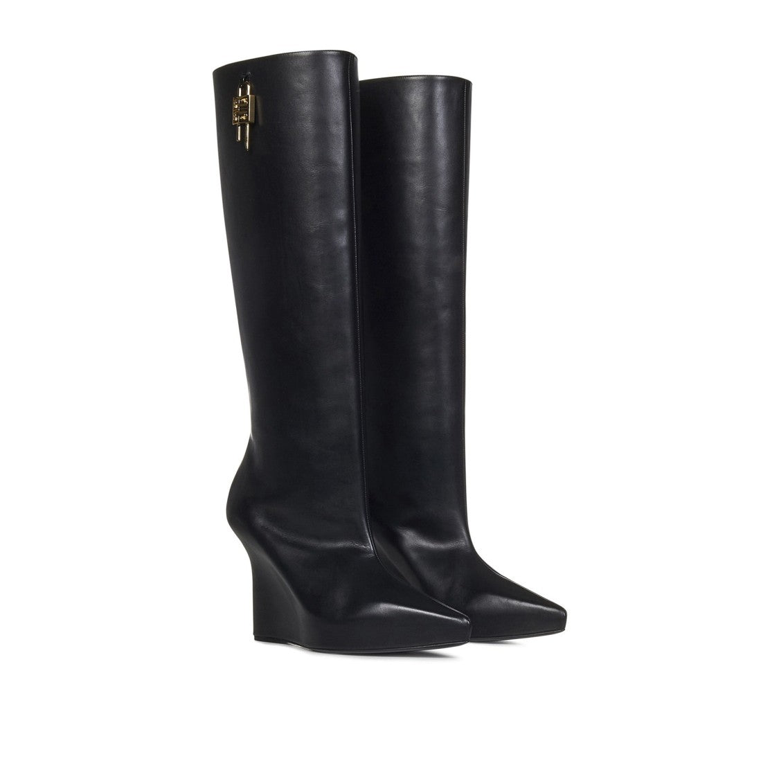 Givenchy G-Lock Leather Boots