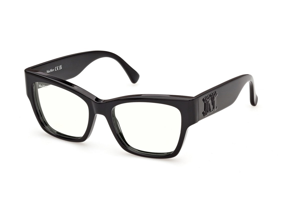 Max Mara Mm5251-B Embossed Logo Oversized Square Sunglasses