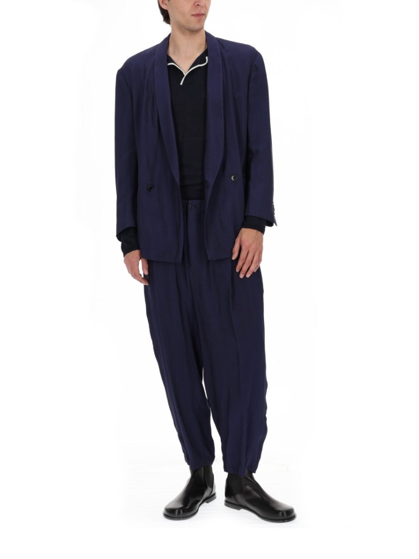 Giorgio Armani Relaxed Viscose Trousers Suit
