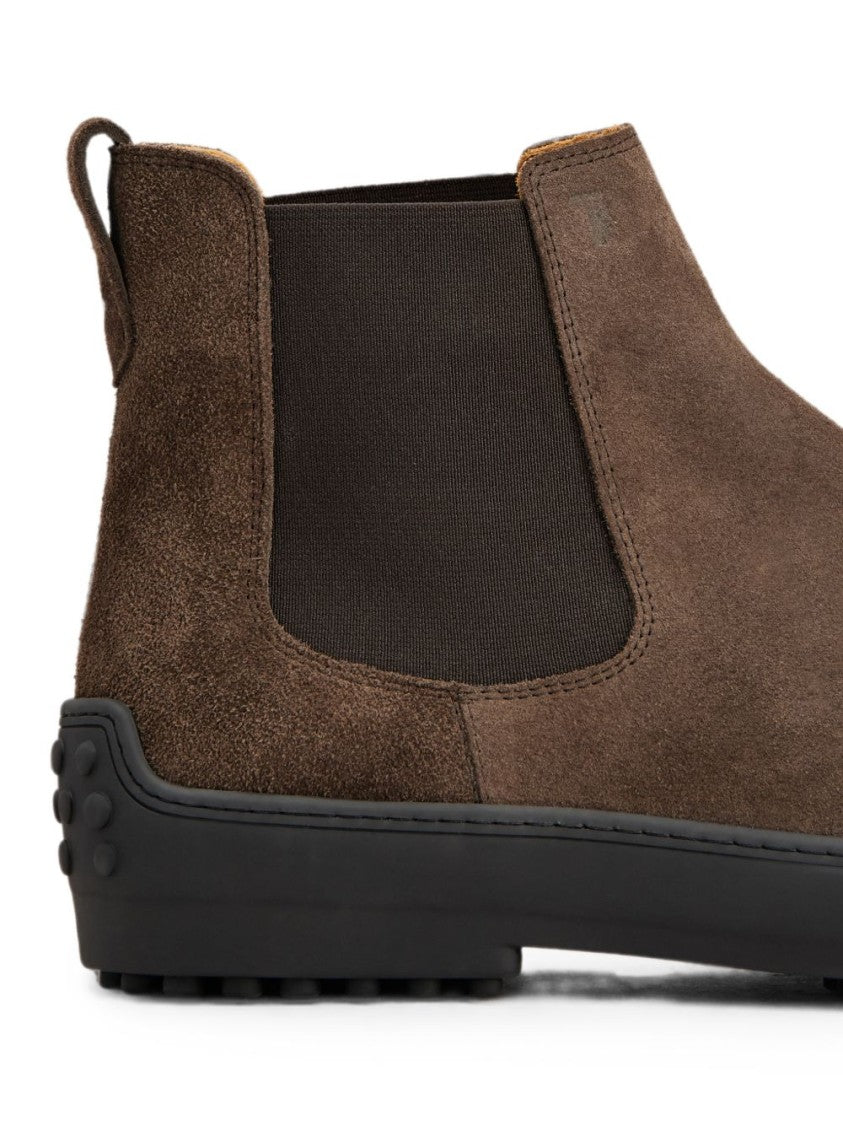 Tod's Suede Chelsea Boots