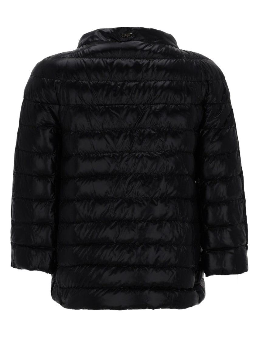 Herno Cropped Padded Polyamide Down Jacket