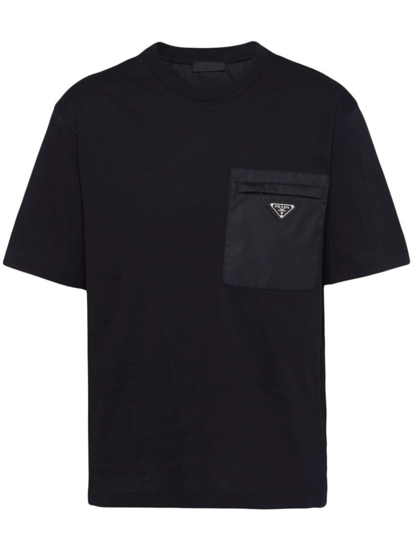 Prada Re-Nylon Pocket Jersey T-Shirt