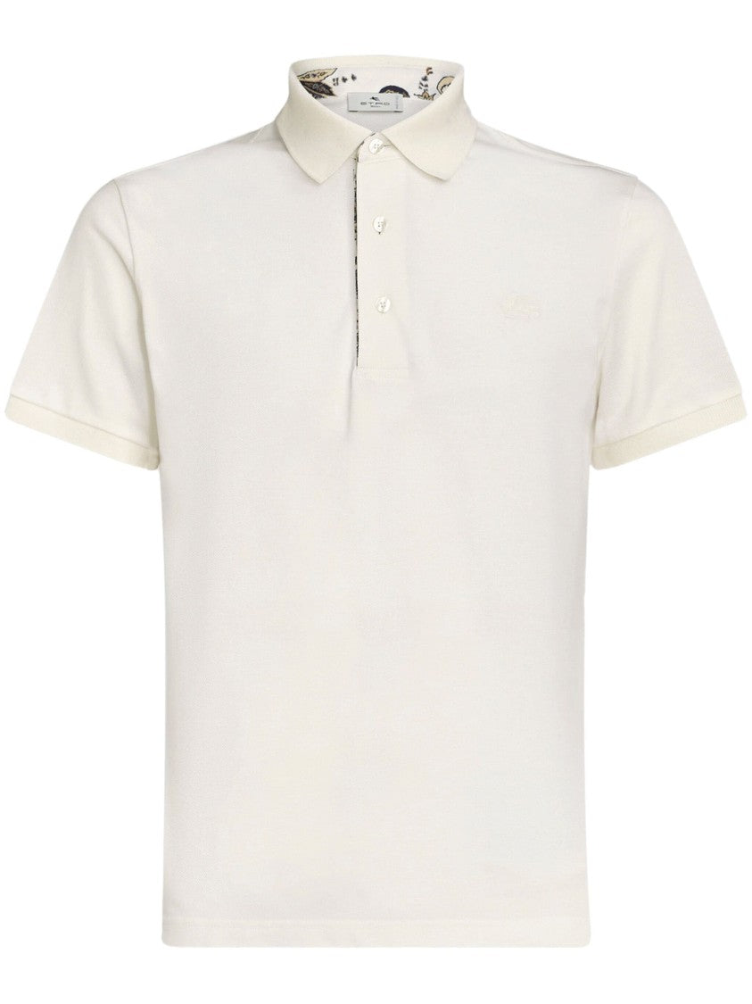 Etro Pegaso-Embroidered Polo Shirt