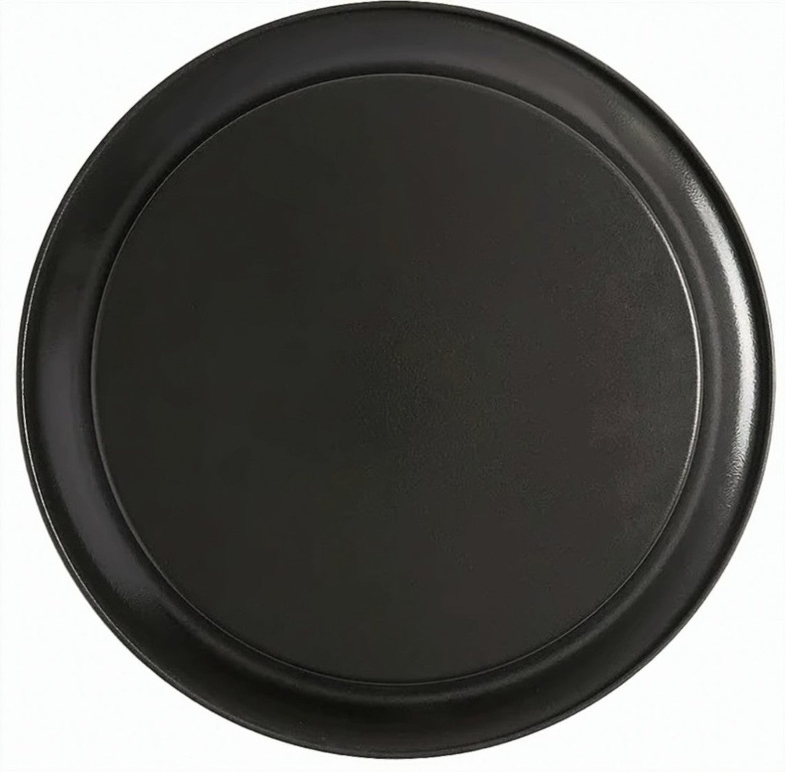 Fornasetti Bocca Tray Round Silkscreened Metal Tray