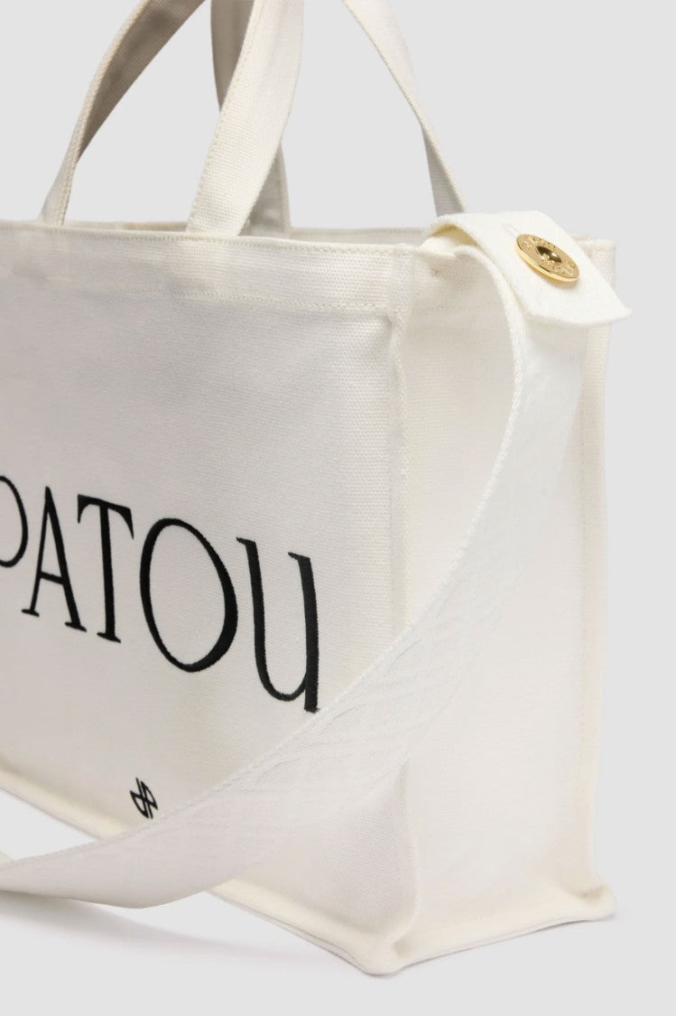 Patou Medium Cotton Canvas Tote